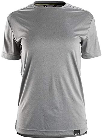 Дамски солнцезащитная риза TRUEWERK - B1, Тениска с къс ръкав и Hoody, Впитывающая Влагата UPF + 50, Терморегулаторни 4-Лентов