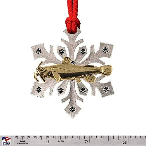 Позлатен медальон украшение във формата на снежинки под формата на глава на Бик ръчно изработени, подарък рибарите за