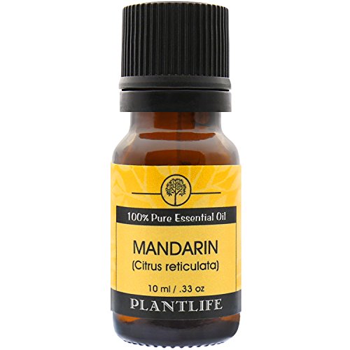 Етерично масло от Мандарина за ароматерапия Plantlife - Директно от растенията, Чист Терапевтичен клас - Без добавки
