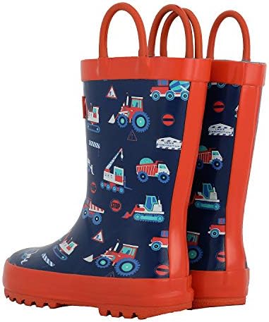 CasaMiel/ Непромокаеми обувки за деца; Детски Водоустойчиви Унисекс обувки за момчета и момичета; Непромокаеми ботуши