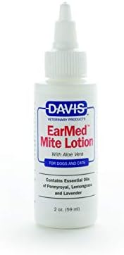 Лосион от ушни кърлежи Davis EML02 за домашни любимци, 2 унция
