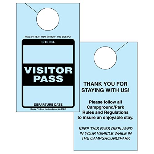 Пропуск за посетители на Разрешение за паркинг, виси Етикет за огледала за обратно виждане, виси етикет за