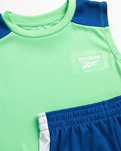 Комплект активни шорти Reebok за момчета - от 2 опаковки тениски Performance Dry Fit и спортни шорти (За деца /