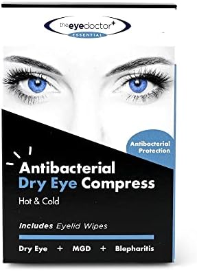 The Eye Doctor Essential – Антибактериално горещ компрес на очите от сухота в очите, блефарита и MGD - Безопасно, за