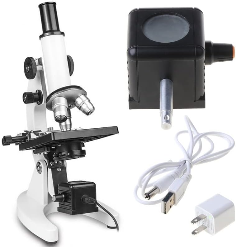 Аксесоари за микроскоп USB Бяла Led Лампа С Долния Биологичен Микроскоп, Източник на Лампи, Регулируеми Лабораторни Консумативи
