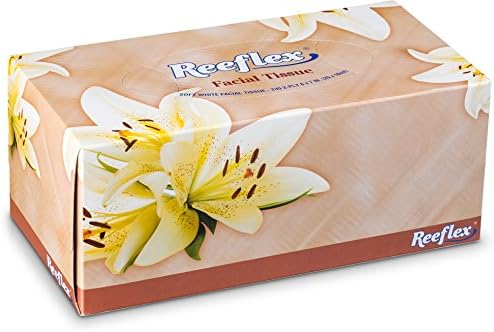 Кърпички за лице Reeflex 230 броя в кутия размер 8 X 7, мека, гладка, 2 слой, са напълно подходящи за дома, офиса,