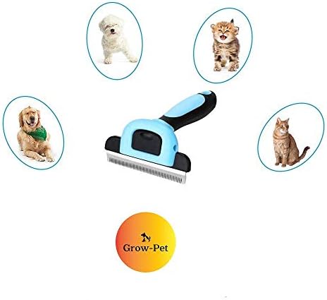 Grow-Инструмент за подстригване на домашни любимци и четка, за да се грижи за кучета и котки, е ефективен инструмент