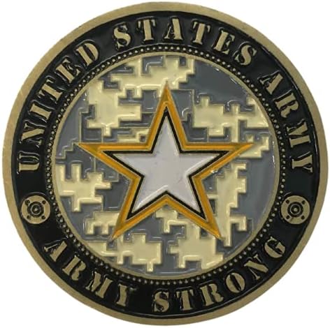 Силна армия на Съединените Щати Централен уорент-офицер на САЩ 4 ранг Challenge Coin