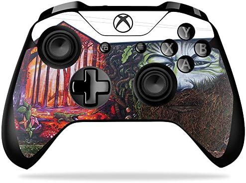 Кожата MightySkins, съвместим с контролера на Microsoft Xbox One X - Tree Man | Защитно, здрава и уникална vinyl стикер-опаковка