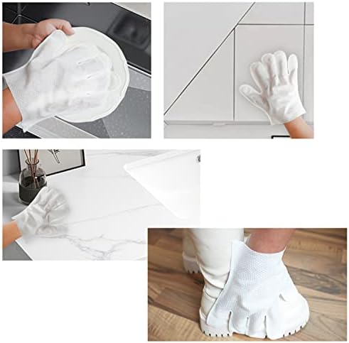 Ръкавици за отстраняване на прах TENOC, Ръкавици За почистване на Прах, Мокри и Сухи Кърпи за Прах за Домашно