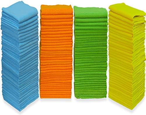 50 Опаковки - Кърпа За почистване от микрофибър SimpleHouseware (12 x 16)