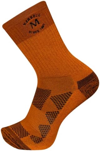 Мъжки и дамски чорапи Merrell MOAB Hiking Средно тегло, с подложки Merrell - Унисекс, За да се хидратират Coolmax