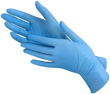 За еднократна употреба Сини Нитриловые ръкавици National Allergy Sky Мед от алергии - Без латекс, винил и прах