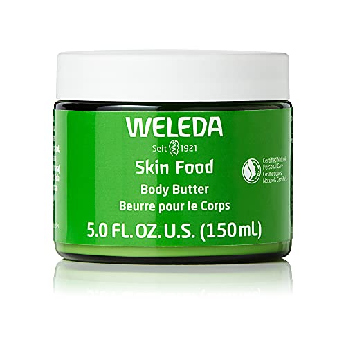 Weleda Skin Food Оригинален Ултра-Плътен крем за тяло 2,5 Течни унции, богати на растения Хидратиращ крем и масло за тяло Skin