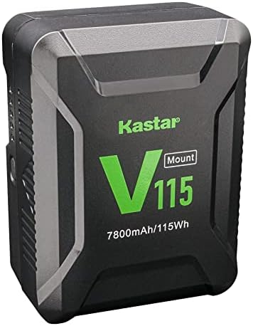 Подмяна на батерията, с V-образно затваряне на Kastar BP-V115 за NEEWER BP-V95, Came-TV MINI-99, AndyCine A-VM-95,