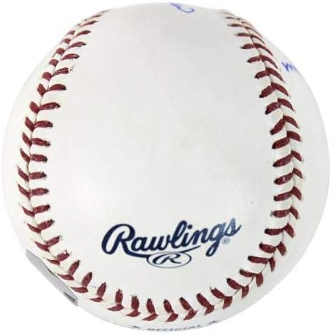 Янкис Йога Берра и Дон Ларсен Подписаха Oml MLB Бейзбол FJ839038 - Бейзболни топки с автографи