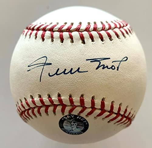 Бейзболни топки с автограф на Уили Мэйса, подписани PSA / DNA COA clean - Бейзболни топки с автографи