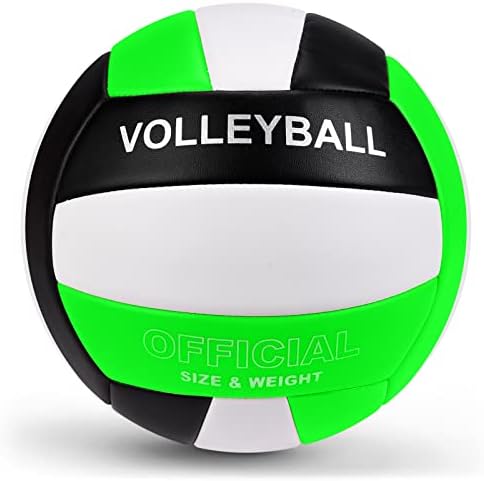 Волейбольный топката Dakapal Официален размер 5 за игри на закрито, на открито, Волейбол, с мек плажен Пясък