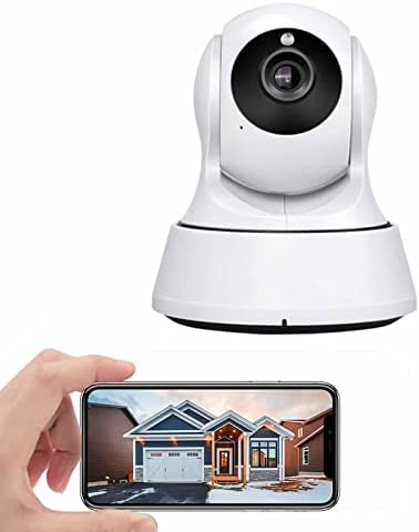 Система за домашно охранителна камера Géneric, 2-Мегапикселова Вътрешна WiFi Камера за Домашна Сигурност, HD-Камера за