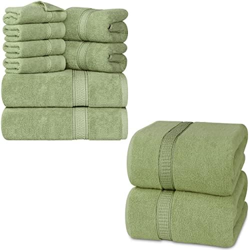 Комплект кърпи Utopia Опаковка от 10 броя – 2 хавлиени кърпи за баня, 2 кърпи за ръце, 4 Гъба и 2 хавлиени кърпи - 600