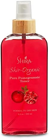 Shira на Violeta-Органичен Чист Хидратиращ сок от нар, тоник и за освежаващ спрей за лице, за всички типове