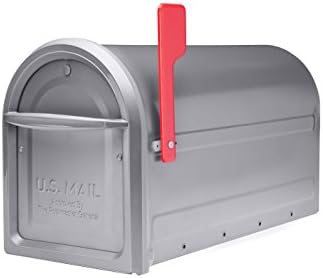 Архитектурни Пощенски кутии 7900-2GR-R-10 Mapleton Пощенска кутия за монтаж, Голям, Графит