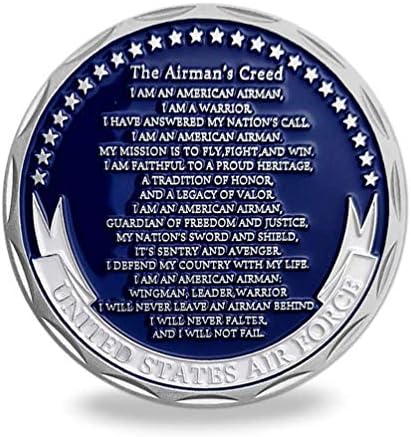 Кредо е Пилот от Военновъздушните сили на Съединените Американски Военен Предизвикателство Монета Коллекционный Подарък