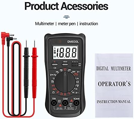 Тестери XWWDP Meter се Броят резервоарът е електрически, транзистор с мултицет, не са LCD подсветка