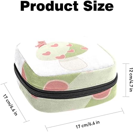 Чанта за съхранение на Хигиенни Кърпички ORYUEKAN, Преносим Чанта за жени и Момичета, Чанта за Купата на Менструална, Cartoony