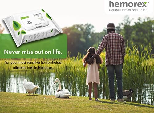 Бързо салфетки от хемороиди Hemorex - 2 опаковки (96 кърпички) За бързо облекчаване на симптомите - Multipack