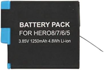 Замяна на батерията AHDBT-801 от 2 комплекти за камери GoPro Hero 8 HD Black - Съвместима с напълно декодированной