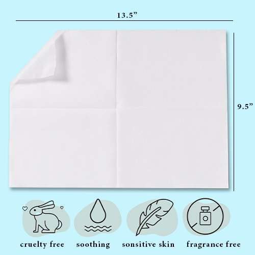 За еднократна употреба Сухи кърпички, 100 опаковки – Ультрамягкие Не Навлажнени Кърпички за Почистване на възрастни, при инконтиненция