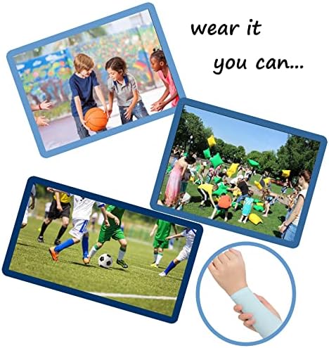 4 Чифта Детски слънчеви UV-ръкави за Футбол, Бейзбол, Баскетбол, Разтеглив Охлаждащи ръкави за детски спортове, без дупка