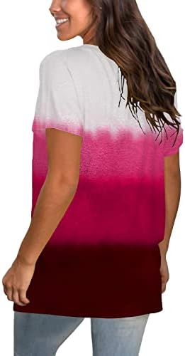 Най-Тениска за Момичета Есен-Лятото с Къс Ръкав 2023 Памучен Тениска Vneck Graphic Lounge DQ DQ