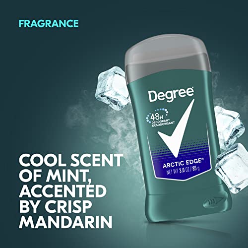 Оригинален Дезодорант Degree За жени С 48-часова защита От Миризмата на Arctic Edge Дезодорант За Мъже 3 грама, Двойна опаковка
