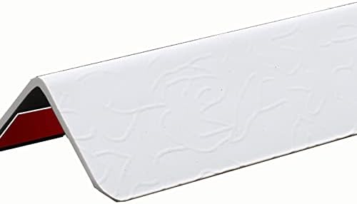 OITTO Защитен Кант за ъглите на стените 1-2 / 5, Самозалепващи Водоустойчиви Защитни Кантове от PVC за Подрязване