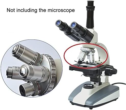 Аксесоари за микроскоп Ахроматический обектив 4X, 10X 20X 40X 100X 60X Лаборатория за Био-Микроскоп Обектив 195 мм Аксесоари