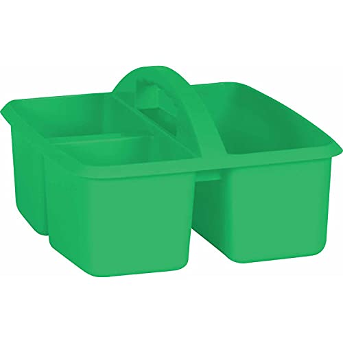 Учителят е Създал ресурси Зелен Пластмасов контейнер за съхранение, опаковка от 6