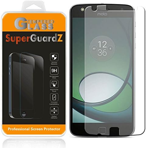 За Motorola Moto Z Play Droid / Motorola Moto Z Play - Защитно фолио, изработени от закалено стъкло SuperGuardZ [Доживотна подмяна],