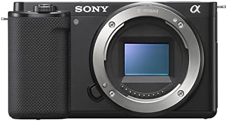 Корпус беззеркальной фотоапарат Sony ZV-E10, Черен Комплект, Набор от програми за редактиране на снимки с Corel Mac,