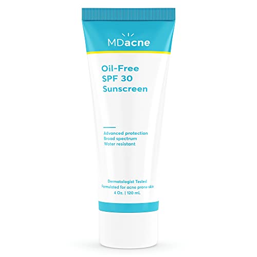 Слънцезащитен крем MDacne за склонна към акне кожа със слънцезащитен ефект SPF 30 - Не съдържа масла, притежават