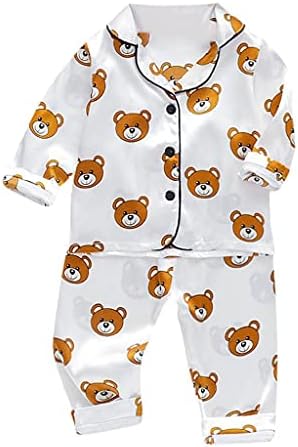 Облекло Пижамный Комплект за 18 месеца, Риза, Тениска, Шорти За Момчета, Детски Разпечатки За Момичета, Дрехи за Малките