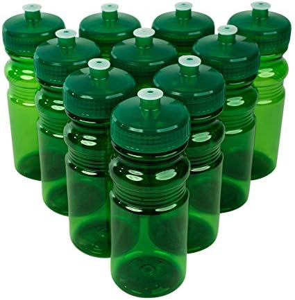 Спортна бутилка за вода CSBD обем 20 грама, 10 x, Празни за индивидуално брендирования, от хранително-пластмаса без бисфенол