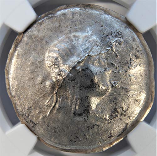 ТОВА е 2-1 век пр. хр Древните келти Долния Дануба Аутентифицированная Сребърна Монета Тетрадрахм Монетен двор на Щата