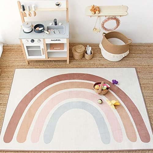 Килимче за детската стая с Happy Hippo Baby, сейф, стилен и моющийся мат Корема Time Playmat за пода в спалнята