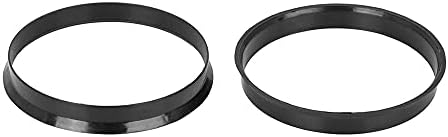 X AUTOHAUX 4шт Пластмасови пръстени за автомобилната Главината с Диаметър от 74,1 mm до 72,6 мм ID с Централен отвор