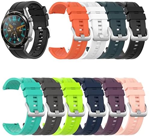 TTUCFA 22 мм Сменяеми каишки за китката за Huawei Watch GT 2 42/46 мм и Каишка за умни часовници Samsung Galaxy Watch 3 45 мм