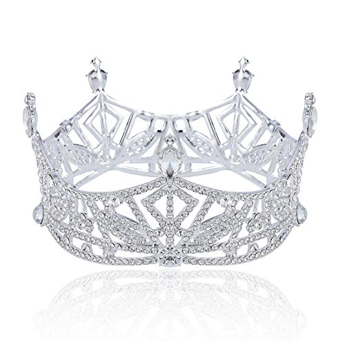 Короната на Мис Америка, Прозрачен Австрийски Планински Кристал, Диадема За Коса, Украса За Коса Кралица на