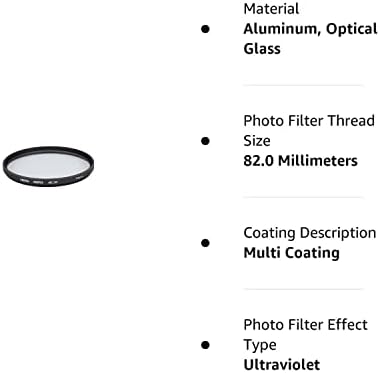 Филтър от УЛТРАВИОЛЕТОВИТЕ оптично Стъкло Hoya 52mm Alpha с Многослойно покритие
