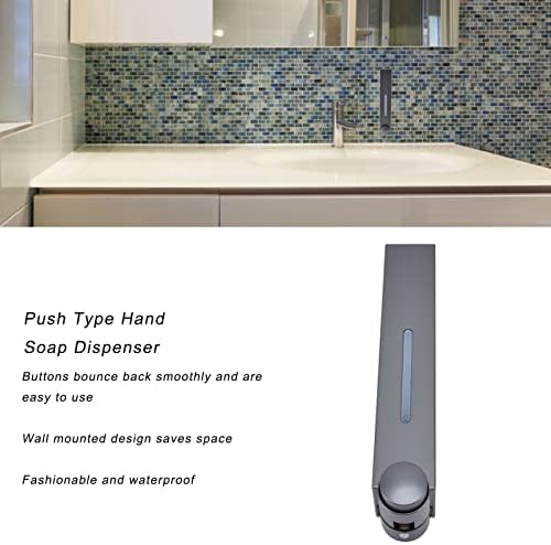 Стенен Водоустойчив Опаковка сапун за ръце с дизайн налягане със Сиво дозатор сапун за ръце